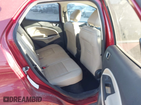 2019 Ford EcoSport Titanium z VIN MAJ6S3KL4KC271163, wystawiony jako IAAI lot #41674086 z przebiegiem 117 265 mil mil oraz . Historia ofert i sprzedaży dostępna na DreamBid. Obrazek 8.
