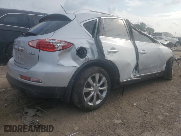 2008 Infiniti EX Journey with VIN JNKAJ09F48M351814, listed as a Copart auction lot 62750404 with Not Provided miles and Salvage Title. Bid and sale history available at DreamBid. Image 3.