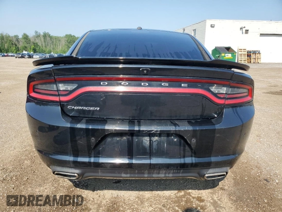 2019 Dodge Charger SXT with VIN 2C3CDXBG2KH509966, listed as a Copart auction lot 61742105 with 96,632 mi miles and Salvage title. Bid and sale history available at DreamBid. Image 6.