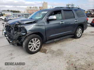 2008 Toyota Sequoia Limited with VIN 5TDZY68A88S011921, listed as a Copart auction lot 41383175 with Not Provided miles and Salvage Title. Bid and sale history available at DreamBid. Image 1.
