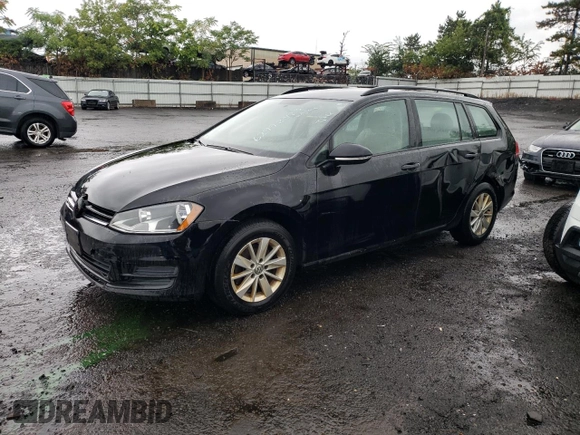 2017 Volkswagen Golf SportWagen S with VIN 3VWA17AU7HM536252, listed as a Copart auction lot 62992423 with 181,573 mi miles. Bid and sale history available at carsss.com. Image 1.