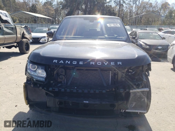2016 Land Rover Range Rover with VIN SALGR2PF0GA293308, listed as a Copart auction lot 42118445 with 20,311 mi miles and Salvage Title. Bid and sale history available at carsss.com. Image 5.