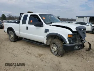 2008 Ford Super Duty F-250 SRW XL with VIN 1FTSX21508EC92855, listed as a Copart auction lot 82299124 with 122,566 mi miles and Salvage Title. Bid and sale history available at carsss.com. Image 4.