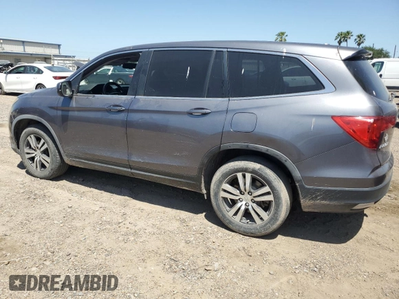 2016 Honda Pilot EX-L z VIN 5FNYF6H53GB105289, wystawiony jako Copart lot #52939575 z przebiegiem Nie podano mil oraz Szkoda całkowita • Salvage title. Historia ofert i sprzedaży dostępna na DreamBid. Obrazek 2.
