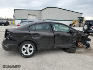 2013 Honda Civic Sdn LX with VIN 2HGFB2F50DH563894, listed as a Copart auction lot 53614065 with 0 mi miles and Clean Title. Bid and sale history available at carsss.com. Image 3.