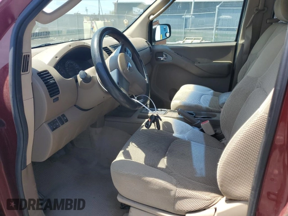 2007 Nissan Frontier SE with VIN 1N6AD09W67C438785, listed as a Copart auction lot 57078575 with 380,857 mi miles and Clean title. Bid and sale history available at DreamBid. Image 7.