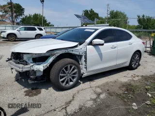 2018 Acura TLX Technology with VIN 19UUB1F56JA002319, listed as a Copart auction lot 64352815 with 64,399 mi miles and Salvage title. Bid and sale history available at DreamBid. Image 1.