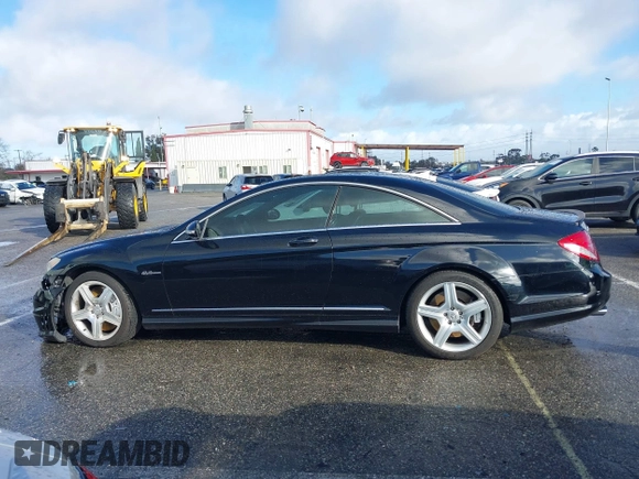 2009 Mercedes-Benz CL-Class V8 AMG with VIN WDDEJ77X89A020041, listed as a IAAI auction lot 41590508 with 127,040 mi miles. Bid and sale history available at carsss.com. Image 15.