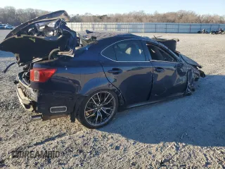 2011 Lexus IS 350 with VIN JTHBE5C2XB5026016, listed as a Copart auction lot 43250115 with 0 mi miles and Salvage Title. Bid and sale history available at carsss.com. Image 3.