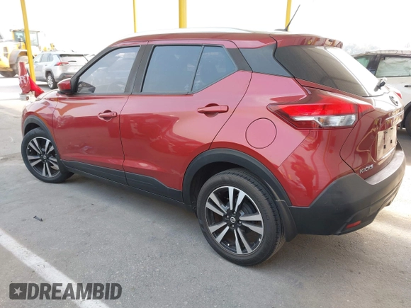 2019 Nissan Kicks SV with VIN 3N1CP5CUXKL534314, listed as a IAAI auction lot 41246864 with 138,836 mi miles. Bid and sale history available at carsss.com. Image 3.