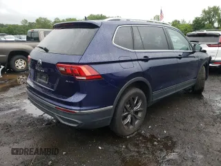 2022 Volkswagen Tiguan SE с VIN 3VV2B7AX0NM010203, выставлен на аукционе Copart как лот 60941455 с пробегом 43 011 миль миль и Списание • Salvage title. История ставок и продаж доступна на DreamBid. Изображение 3.