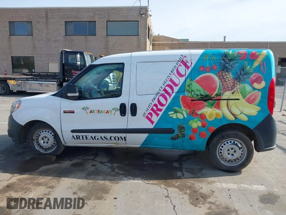 2019 Ram ProMaster City Cargo Tradesman z VIN ZFBHRFAB4K6M59840, wystawiony jako IAAI lot #41841849 z przebiegiem 203 355 mil mil oraz . Historia ofert i sprzedaży dostępna na DreamBid. Obrazek 13.