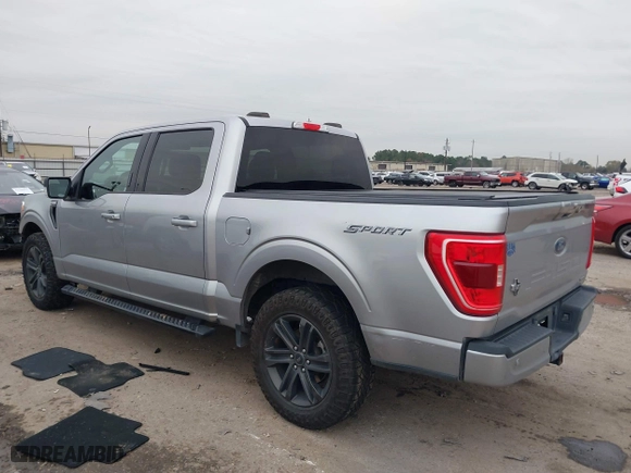 2021 Ford F-150 XL with VIN 1FTEW1C85MFB53536, listed as a IAAI auction lot 41343773 with 101,407 mi miles. Bid and sale history available at carsss.com. Image 3.