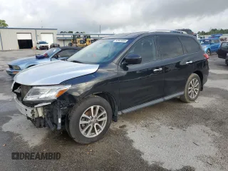2014 Nissan Pathfinder S z VIN 5N1AR2MN3EC705100, wystawiony jako Copart lot #52941005 z przebiegiem 176 825 mil mil oraz Czysty tytuł • Clean title. Historia ofert i sprzedaży dostępna na DreamBid. Obrazek 1.
