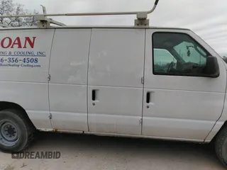 2011 Ford Econoline Cargo Commercial with VIN 1FTNE1EWXBDA35683, listed as a IAAI auction lot 41341685 with 137,031 mi miles and . Bid and sale history available at DreamBid. Image 13.