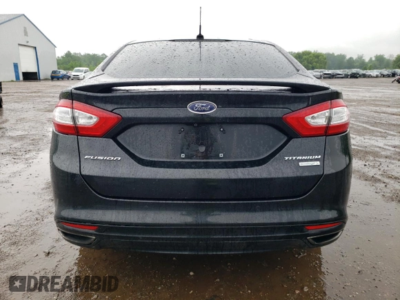 2013 Ford Fusion Titanium with VIN 3FA6P0K9XDR253596, listed as a Copart auction lot 60047845 with 119,426 mi miles and Salvage title. Bid and sale history available at DreamBid. Image 6.