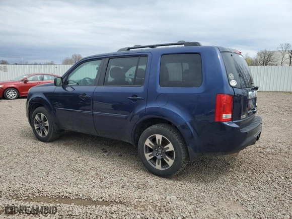 2013 Honda Pilot EX-L with VIN 5FNYF4H77DB055191, listed as a Copart auction lot 49885265 with 123,179 mi miles and Salvage Title. Bid and sale history available at carsss.com. Image 2.
