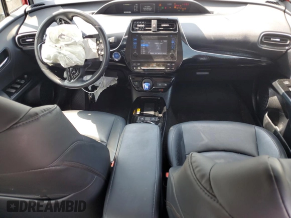 2019 Toyota Prius LE with VIN JTDL9RFU6K3005786, listed as a Copart auction lot 60037615 with 61,298 mi miles and Salvage title. Bid and sale history available at DreamBid. Image 8.