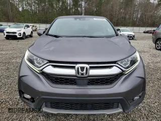 2019 Honda CR-V EX with VIN 7FARW1H50KE019796, listed as a Copart auction lot 43507845 with 107,265 mi miles and Salvage Title. Bid and sale history available at carsss.com. Image 5.