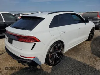 2024 Audi RS Q8 z VIN WU1ARBF19RD000254, wystawiony jako Copart lot #75186144 z przebiegiem Nie podano mil oraz Szkoda całkowita • Salvage title. Historia ofert i sprzedaży dostępna na DreamBid. Obrazek 3.