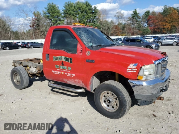 2002 Ford F-350 XL with VIN 1FTSF31F12EA56644, listed as a Copart auction lot 77646534 with Not Provided miles and Clean Title. Bid and sale history available at DreamBid. Image 4.
