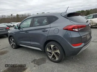 2017 Hyundai Tucson Sport with VIN KM8J3CA29HU495246, listed as a Copart auction lot 52799745 with 107,162 mi miles and Salvage Title. Bid and sale history available at DreamBid. Image 2.