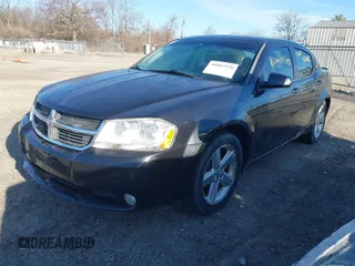 2008 Dodge Avenger SXT with VIN 1B3LC56RX8N236243, listed as a IAAI auction lot 41847970 with 140,386 mi miles. Bid and sale history available at carsss.com. Image 2.