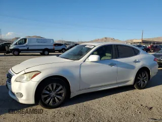 2011 Infiniti M with VIN JN1BY1AR6BM376544, listed as a Copart auction lot 68720604 with 151,191 mi miles and Salvage Title. Bid and sale history available at DreamBid. Image 1.