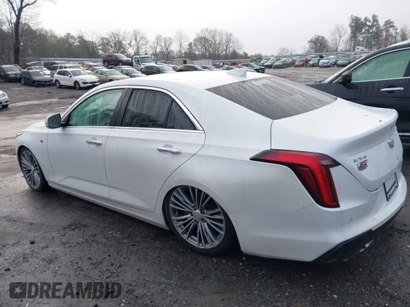 2022 Cadillac CT4 Premium Luxury with VIN 1G6DB5RK4N0114512, listed as a IAAI auction lot 41547950 with 64,882 mi miles. Bid and sale history available at carsss.com. Image 14.