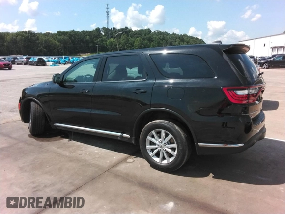 2022 Dodge Durango Pursuit with VIN 1C4SDJFT7NC192608, listed as a Copart auction lot 59837355 with 59,442 mi miles and Salvage title. Bid and sale history available at DreamBid. Image 2.