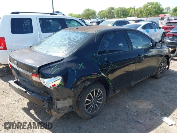 2011 Toyota Corolla L with VIN 2T1BU4EE9BC633887, listed as a IAAI auction lot 41851098 with 187,746 mi miles. Bid and sale history available at carsss.com. Image 4.