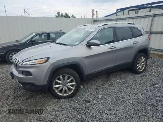 2016 Jeep Cherokee Limited z VIN 1C4PJMDB8GW248874, wystawiony jako Copart lot #63388455 z przebiegiem 132 535 mil mil oraz Szkoda całkowita • Salvage title. Historia ofert i sprzedaży dostępna na DreamBid. Obrazek 1.
