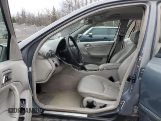 2006 Mercedes-Benz C 230 Sport with VIN WDBRF52J36F740543, listed as a Copart auction lot 81378044 with 236,262 mi miles and Salvage Title. Bid and sale history available at carsss.com. Image 7.