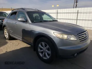 2005 Infiniti FX35 with VIN JNRAS08U65X109597, listed as a Copart auction lot 74576584 with 198,733 mi miles and Salvage Title. Bid and sale history available at carsss.com. Image 4.
