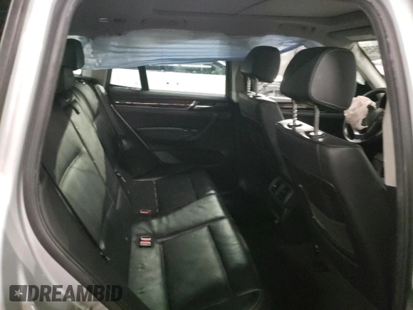 2017 BMW X3 xDrive28i with VIN 5UXWX9C56H0T11329, listed as a Copart auction lot 44760645 with 147,089 mi miles and Salvage Title. Bid and sale history available at DreamBid. Image 10.