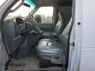 2008 Ford Econoline Cargo Commercial with VIN 1FTNE24W58DA04003, listed as a Copart auction lot 83749744 with 210,905 mi miles and Salvage title. Bid and sale history available at DreamBid. Image 7.