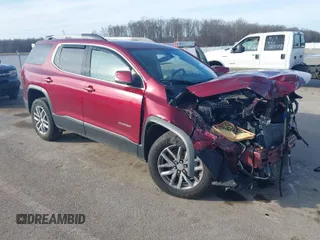 2017 GMC Acadia SLE with VIN 1GKKNLLS8HZ142441, listed as a IAAI auction lot 41501035 with 69,681 mi miles. Bid and sale history available at carsss.com. Image 1.