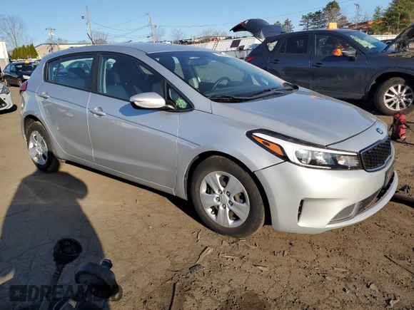2017 Kia Forte5 LX with VIN KNAFK5A81H5694019, listed as a Copart auction lot 50830055 with 38,359 mi miles and Salvage Title. Bid and sale history available at carsss.com. Image 4.