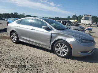 2015 Chrysler 200 Limited with VIN 1C3CCCAB1FN759195, listed as a Copart auction lot 61853475 with 172,433 mi miles and Salvage title. Bid and sale history available at DreamBid. Image 4.