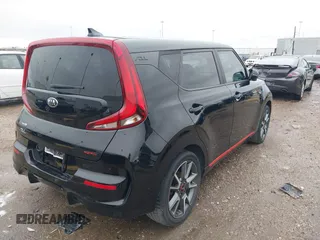 2021 Kia Soul GT-Line with VIN KNDJ63AU4M7138014, listed as a IAAI auction lot 41271237 with 43,124 mi miles and . Bid and sale history available at DreamBid. Image 4.