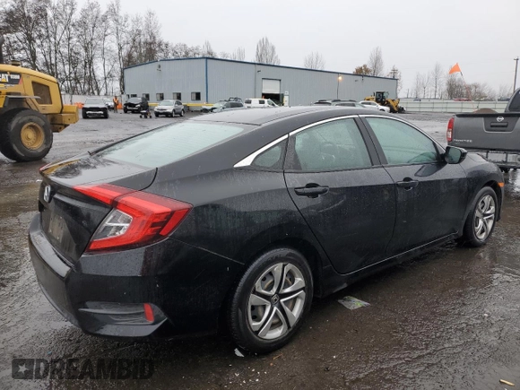 2016 Honda Civic LX with VIN 19XFC2F54GE223935, listed as a Copart auction lot 85038574 with 71,777 mi miles and Salvage Title. Bid and sale history available at carsss.com. Image 3.