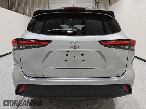 2023 Toyota Highlander L z VIN 5TDKDRAHXPS505296, wystawiony jako Copart lot #55535035 z przebiegiem 42 600 mil mil oraz Czysty tytuł • Clean title. Historia ofert i sprzedaży dostępna na DreamBid. Obrazek 6.