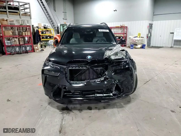 2023 BMW X7 xDrive40i with VIN 5UX23EM03P9P84153, listed as a Copart auction lot 86325304 with 28,756 mi miles and Salvage Title. Bid and sale history available at carsss.com. Image 12.