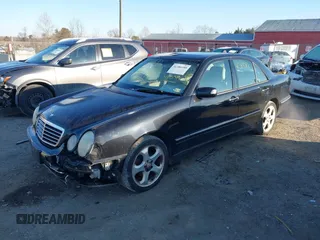 2002 Mercedes-Benz E-Class with VIN WDBJF65J32B485019, listed as a IAAI auction lot 41388188 with 119,417 mi miles. Bid and sale history available at carsss.com. Image 2.