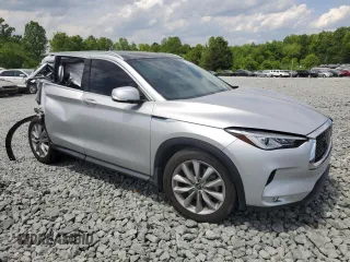 2020 Infiniti QX50 Luxe with VIN 3PCAJ5M16LF118819, listed as a Copart auction lot 55200135 with Not provided miles and Salvage title. Bid and sale history available at DreamBid. Image 4.