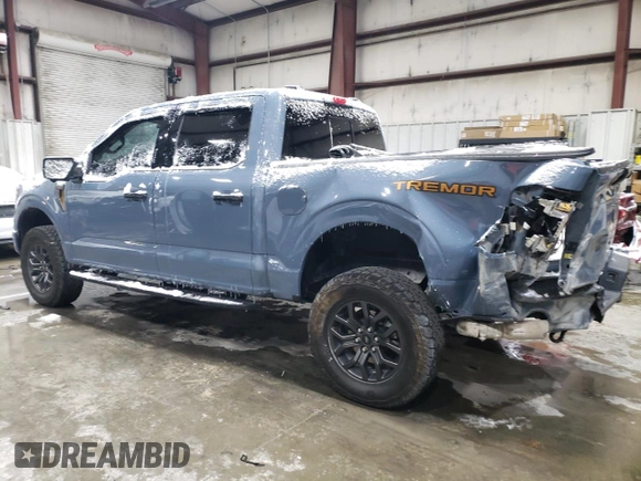 2023 Ford F-150 XL with VIN 1FTEW1E88PFB86418, listed as a Copart auction lot 41494455 with 37,292 mi miles and Salvage title. Bid and sale history available at DreamBid. Image 2.