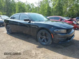 2019 Dodge Charger SXT with VIN 2C3CDXBG2KH509966, listed as a Copart auction lot 61742105 with 96,632 mi miles and Salvage title. Bid and sale history available at DreamBid. Image 4.