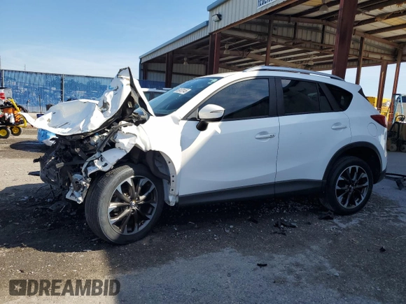 2016 Mazda CX-5 Grand Touring with VIN JM3KE4DY4G0669259, listed as a Copart auction lot 50470145 with 0 mi miles and Non Repairable. Bid and sale history available at carsss.com. Image 1.
