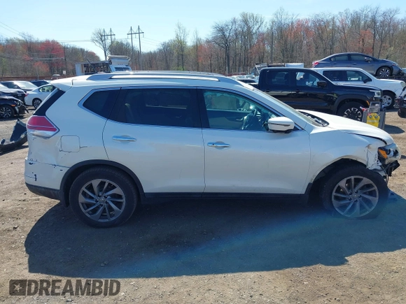 2016 Nissan Rogue SL with VIN 5N1AT2MV0GC755778, listed as a IAAI auction lot 42042335 with 201,371 mi miles and . Bid and sale history available at DreamBid. Image 13.