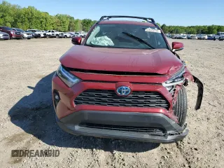 2024 Toyota RAV4 Hybrid XLE Premium with VIN 4T3B6RFV0RU141593, listed as a Copart auction lot 52819155 with 35,589 mi miles and Salvage Title. Bid and sale history available at DreamBid. Image 5.